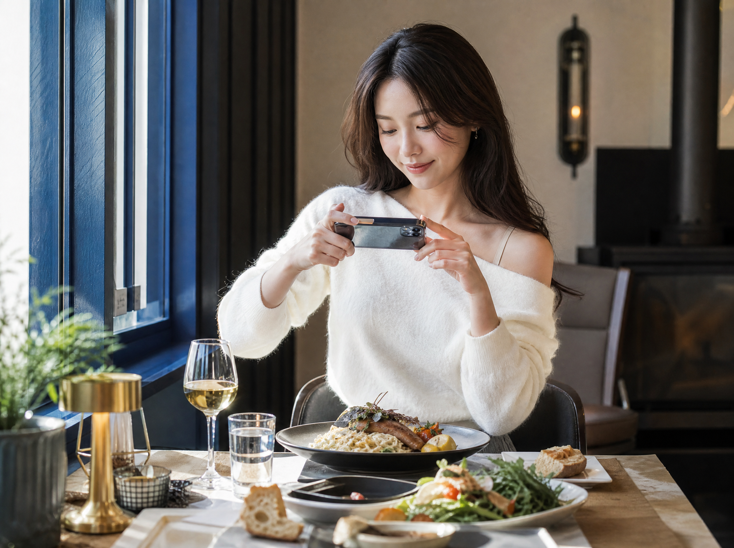 음식 콘텐츠를 만드는 크리에이터